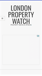 Mobile Screenshot of londonpropertywatch.co.uk